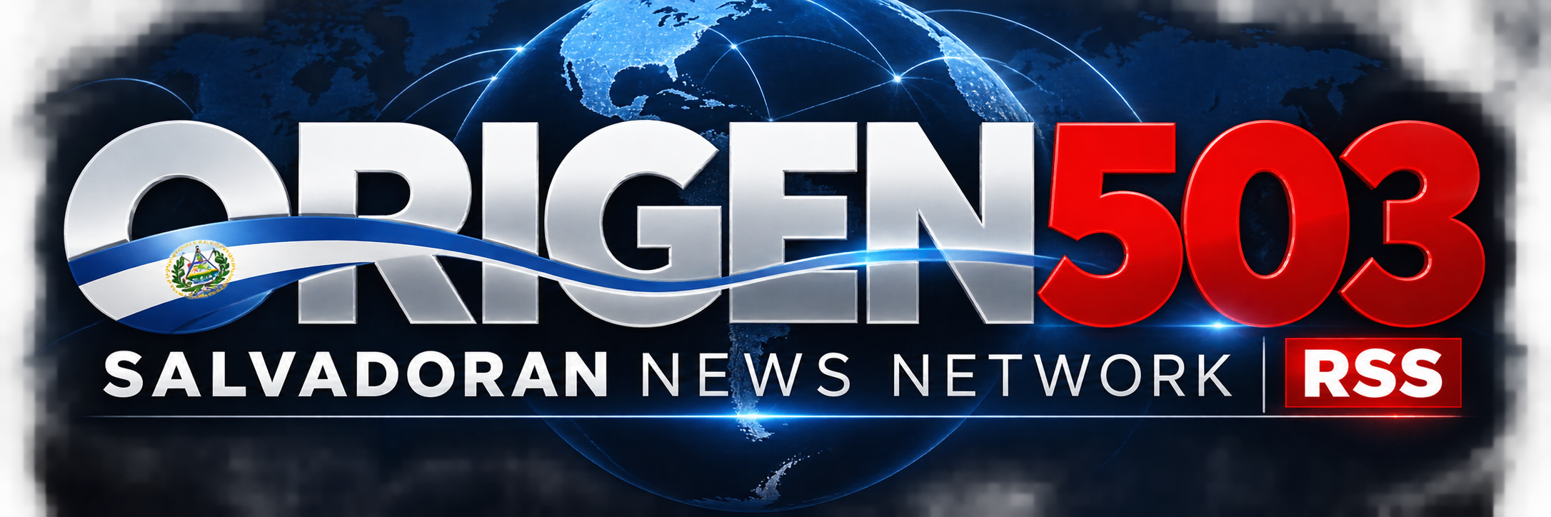 ORIGEN503 Salvadoran News Network RSS logo mundial